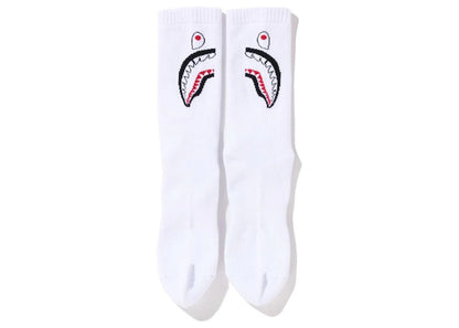 BAPE Shark Socks White