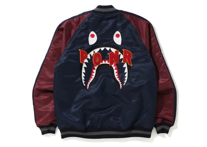BAPE Shark Souvenir Jacket Navy