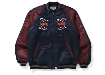 BAPE Shark Souvenir Jacket Navy
