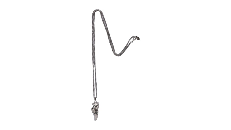 BAPE Shark Sta Necklace Silver