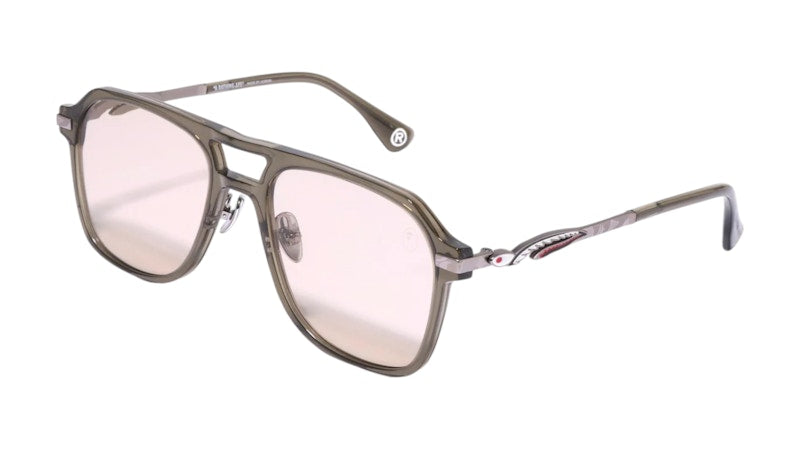 BAPE Shark Sunglasses VI Shark59 Sunglasses Olive Drab