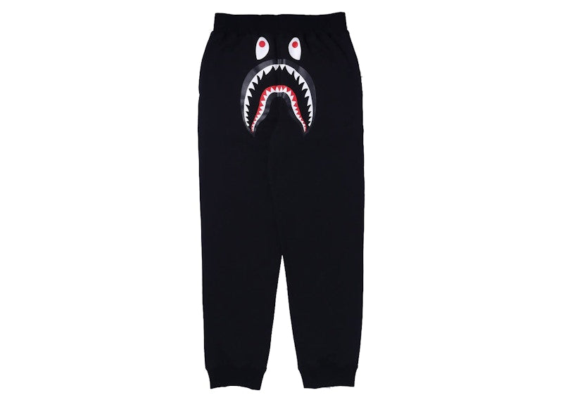 BAPE Shark Sweat Pants Black
