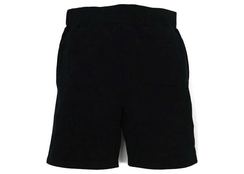 BAPE Shark Sweat Shorts Black