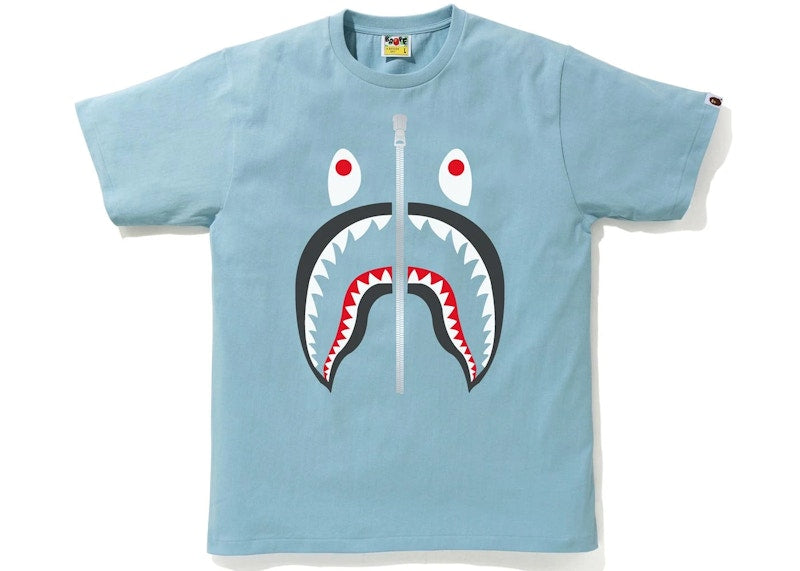 BAPE Shark Tee Blue