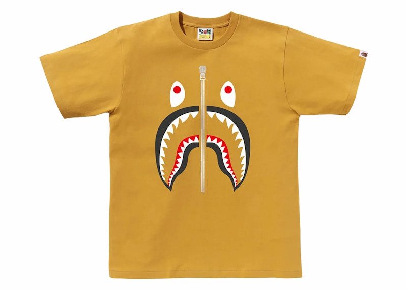BAPE Shark Tee Yellow