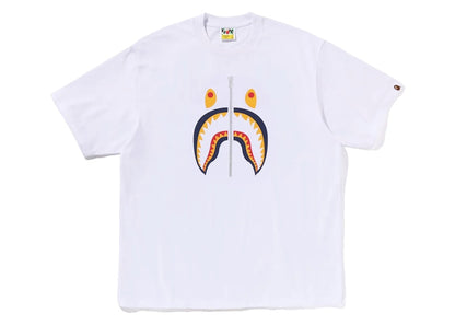 BAPE Shark USA Tee White