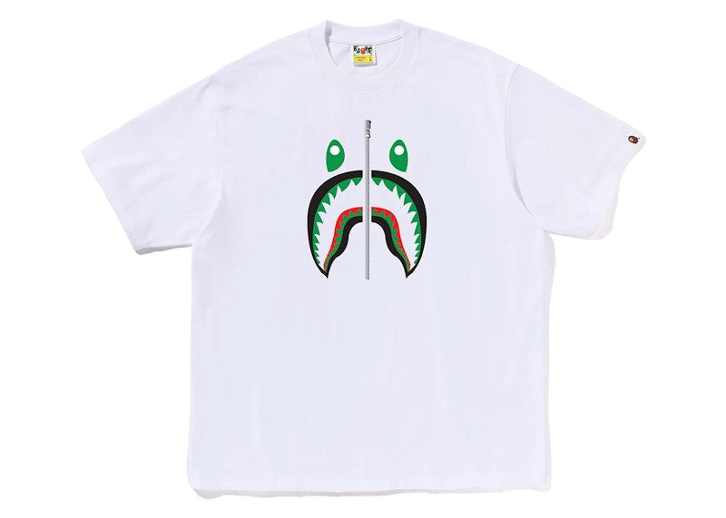 BAPE Shark United Arab Emirates Tee White