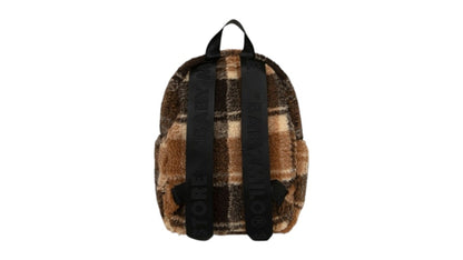 BAPE Sherpa Fur Mini Backpack Beige