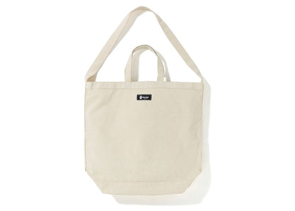 BAPE Shoulder Tote Bag (SS23) Ivory