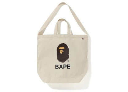 BAPE Shoulder Tote Bag (SS23) Ivory