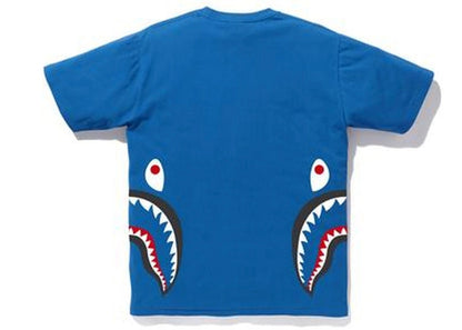 BAPE Side Shark Tee Blue/Black