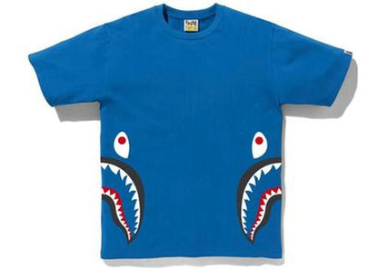 BAPE Side Shark Tee Blue/Black