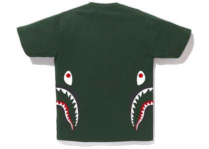 BAPE Side Shark Tee Green/Black