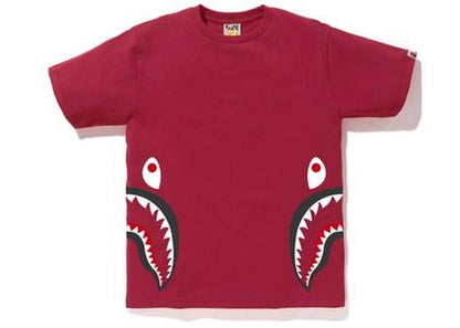 BAPE Side Shark Tee Red/Black