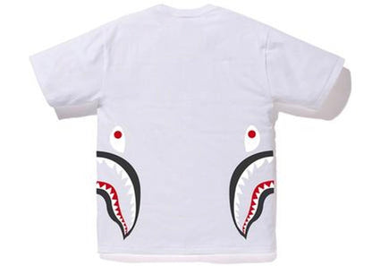 BAPE Side Shark Tee White/Black