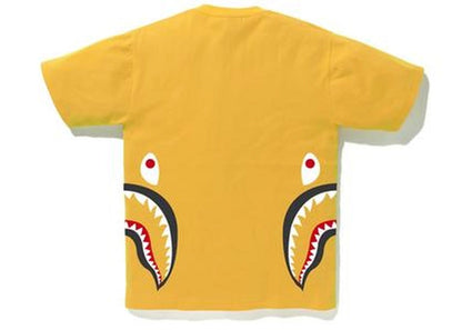 BAPE Side Shark Tee Yellow/Black