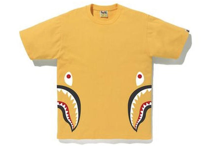 BAPE Side Shark Tee Yellow/Black
