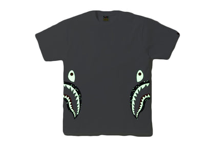 BAPE Side Space Camo Shark Tee White