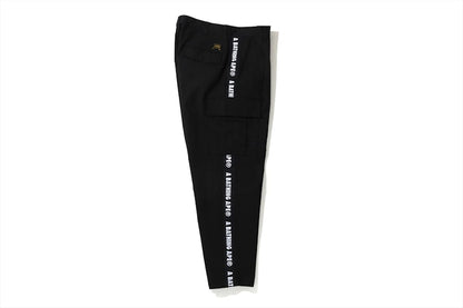 BAPE Side Tape Stretch 6 Pocket Pants Black