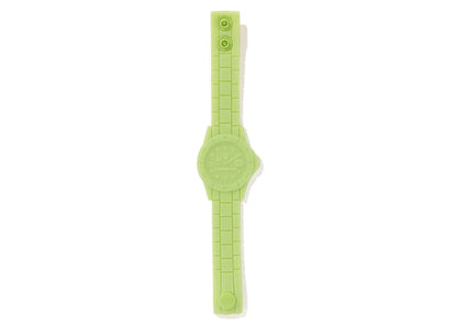BAPE Silicon BAPEX Bracelet Green