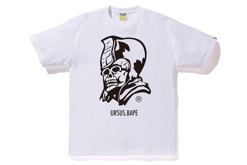 BAPE Skull Tee White