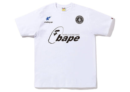 BAPE Soccer #1 Tee White