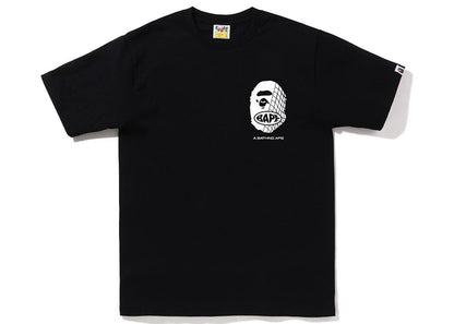 BAPE Soccer #2 Tee Black
