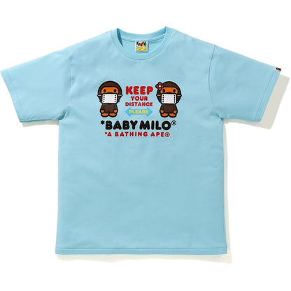 BAPE Social Distance Baby Milo #1 Tee Sax