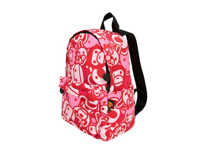 BAPE Soft Mini Backpack Carmine Rose