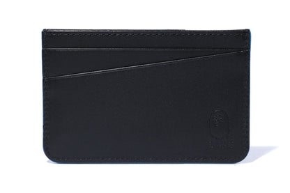 BAPE Solid Camo Card Case Black