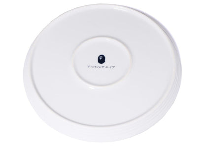 BAPE Solid Camo Dish White