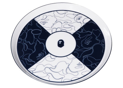 BAPE Solid Camo Dish White