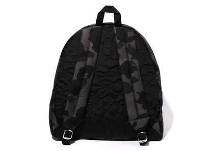 BAPE Solid Camo Jacquard Backpack Black