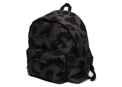 BAPE Solid Camo Jacquard Backpack Black