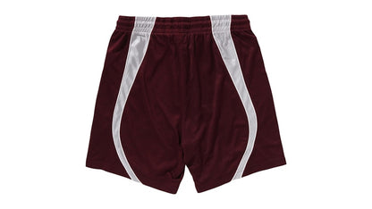 BAPE Solid Camo Jacquard Multilogo Relaxed Fit Sweat Shorts Burgundy