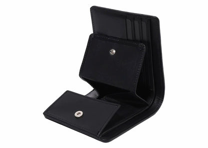 BAPE Solid Camo Leather I Wallet Black