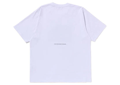 BAPE Sounds Logo Tee White
