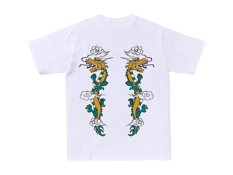 BAPE Souvenir Dragon Tee White