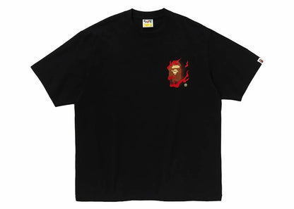 BAPE Souvenir Relaxed Fit Tee Black