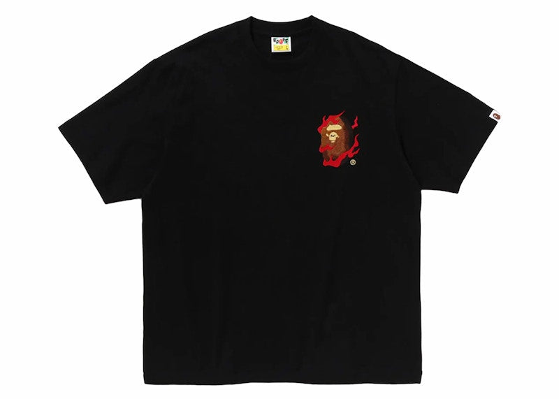 BAPE Souvenir Relaxed Fit Tee Black