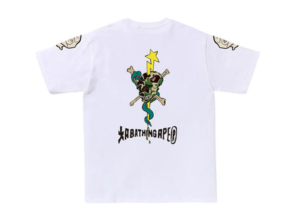 BAPE Souvenir Skull Tee White