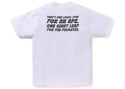BAPE Space Ape Tee White