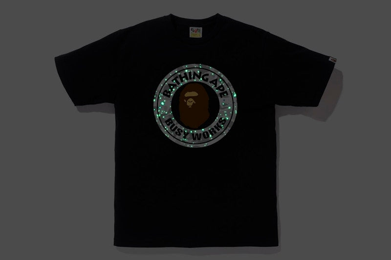 BAPE Space Camo Busy Works Tee Black