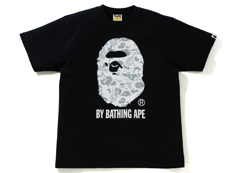 BAPE Space Camo By Bathing Ape Tee Black