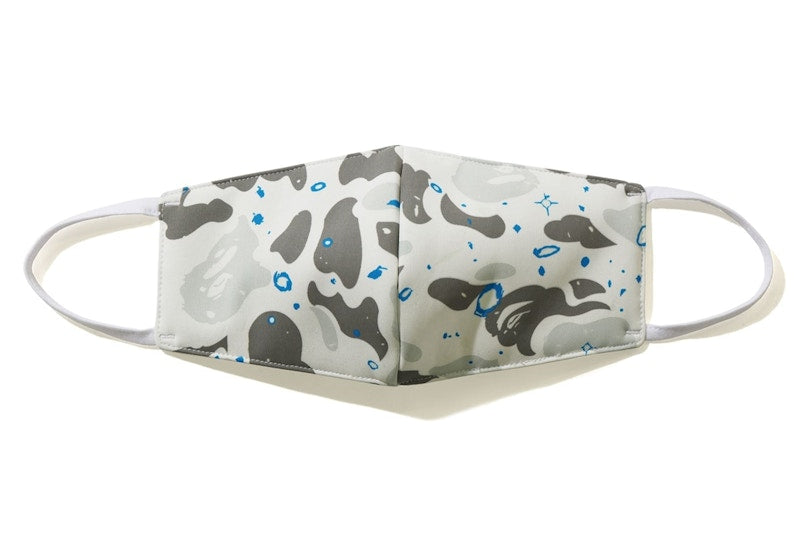 BAPE Space Camo Mask White