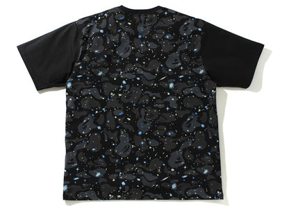 BAPE Space Camo Relaxed Fit Pocket Tee Black