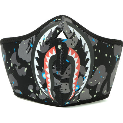 BAPE Space Camo Shark Mask Black