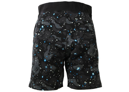 BAPE Space Camo Shark Sweat Shorts (SS21) Black