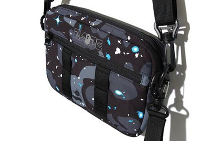 BAPE Space Camo Shoulder Bag Black