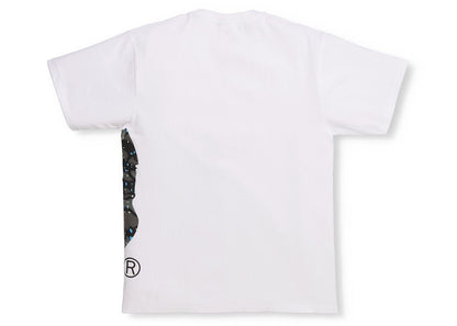 BAPE Space Camo Side Big Ape Head Tee (FW21) White